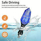 DC12V Universal LED Turn Signals - Amber Sweeping Flow Signal Lights