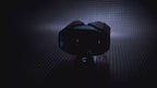 Yellow & White Dual Beam Motorcycle Spotlight - 2 Lens 2400LM 20W